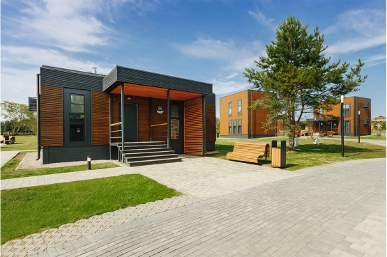 БЫСТРОВОЗВОДИМЫЙ КАРКАСНЫЙ ДОМ DOORHAN | Заказать под ключ