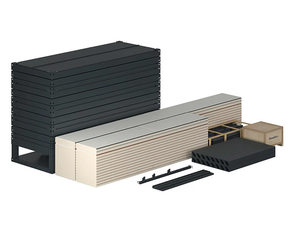 Интерьер Быстровозводимый дом LIGHT 118 БЕЛЫЙ